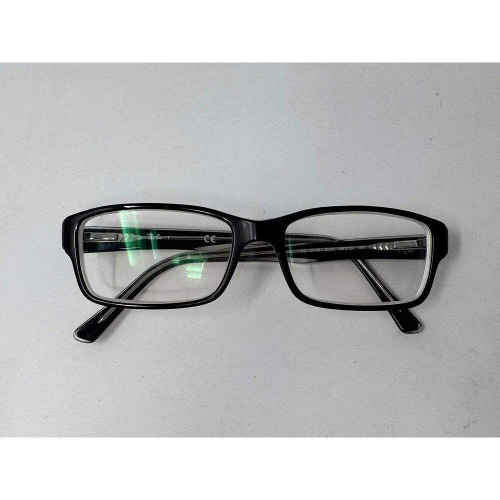 Ray-Ban RB5169 Eyeglass Frames 54 16 140 Black Clear Frames Only